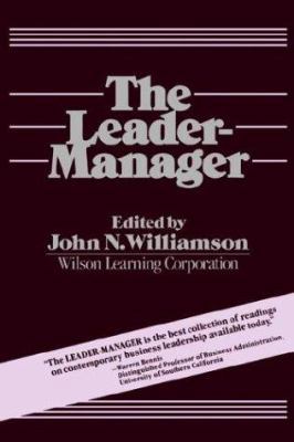 The Leader Manager 0471836931 Book Cover