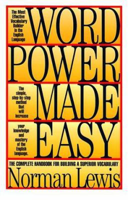 Word Power Made Easy 0883659255 Book Cover