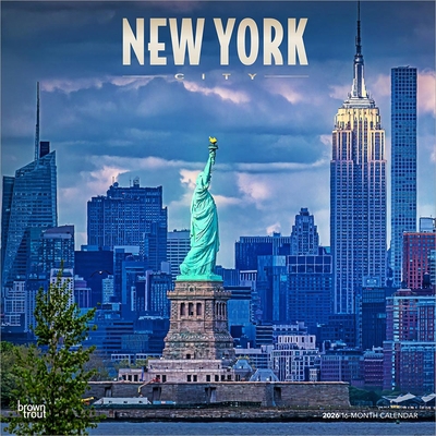 New York City 2026 12 X 24 Inch (Hanging) Month... B0DYLDVM27 Book Cover
