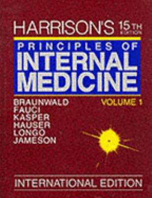 Harrisons Principles of Internal Medicine 0071183191 Book Cover
