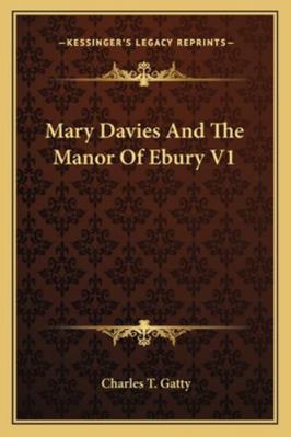 Mary Davies And The Manor Of Ebury V1 1162775262 Book Cover