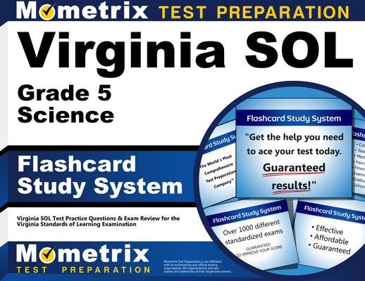 Virginia Sol Grade 5 Science Flashcard Study Sy... 1627330046 Book Cover