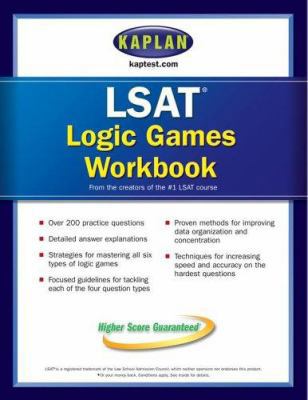 LSAT Logic Games Workbook 0743284240 Book Cover