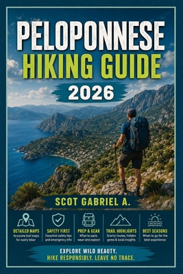Peloponnese Hiking Guide B0H2D2GM5V Book Cover