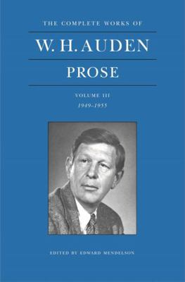 W.H. Auden's Prose 1949-1955 0571237614 Book Cover