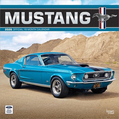Ford Mustang Official 2026 12 X 24 Inch (Hangin... B0DYL7F9FD Book Cover