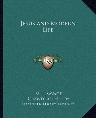 Jesus and Modern Life 1162621001 Book Cover