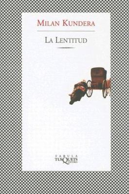 La Lentitud (Fabula (Tusquets Editores)) (Spani... [Spanish] 9509779989 Book Cover