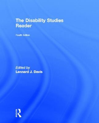 The Disability Studies Reader 0415630525 Book Cover
