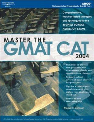 Master the GMAT CAT 0768912032 Book Cover