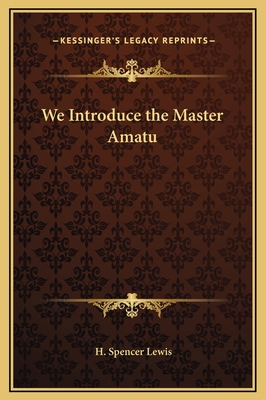 We Introduce the Master Amatu 1169157475 Book Cover