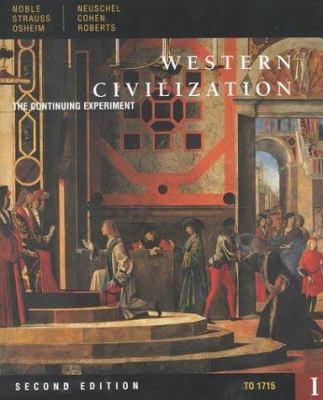 Western Civilization, Volume 1, Second Edition 0395870682 Book Cover