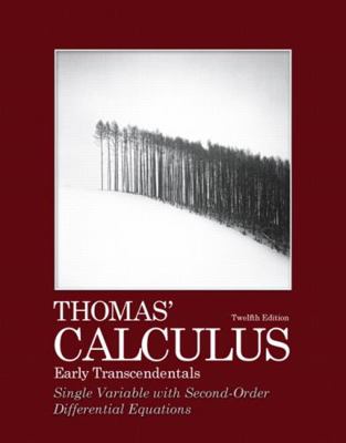 Thomas' Calculus, Early Transcendentals, Single... 0321745612 Book Cover