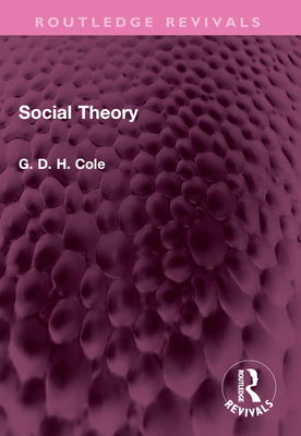 Social Theory 1032522852 Book Cover