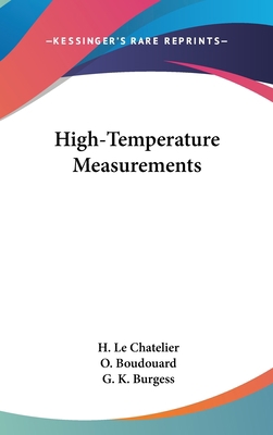 High-Temperature Measurements 0548549435 Book Cover