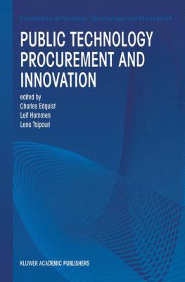 Public Technology Procurement and Innovation 1461370841 Book Cover