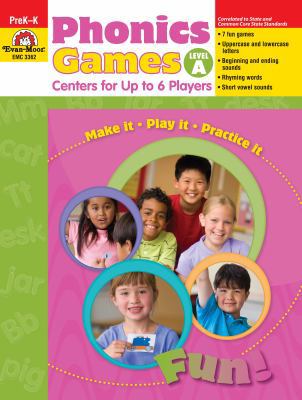 Phonics Games Level a 1596732202 Book Cover