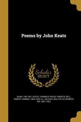 Poems by John Keats 1371887128 Book Cover