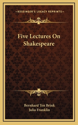 Five Lectures on Shakespeare 1163494860 Book Cover