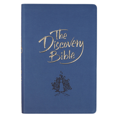 The Discovery Bible Faux Leather Navy B0GZLVPXTZ Book Cover