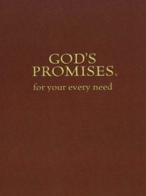 God's Promises for Your Every Need [Large Print] 0786250100 Book Cover