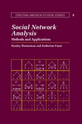 Social Network Analysis: Methods and Applications 0521387078 Book Cover