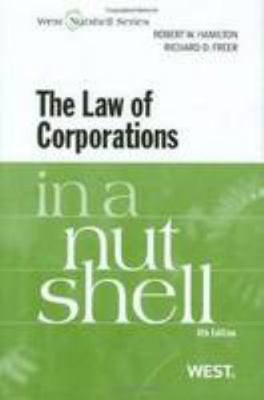 Law of Corporations in a Nutshell, 6th 0314904573 Book Cover