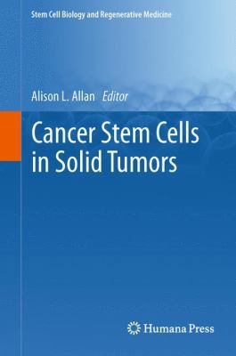 Cancer Stem Cells in Solid Tumors 1617792454 Book Cover