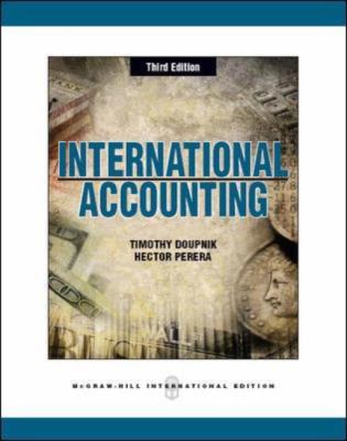 International Accounting, 3Rd Edition B01GOB51NE Book Cover