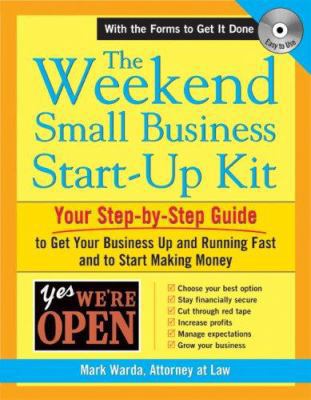 The Weekend Small Business Start-Up Kit 1572486031 Book Cover