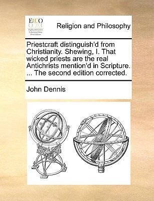 Priestcraft Distinguish'd from Christianity. Sh... 1171136498 Book Cover
