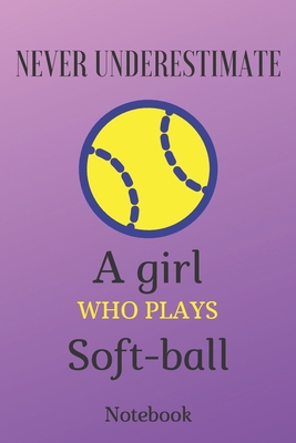 Paperback Never Underestimate the Power of a Girl Plays Tennis: A Journal, NoteBOOK, or Diary to write down your thoughts...: Composition Notebook for Fans with Book