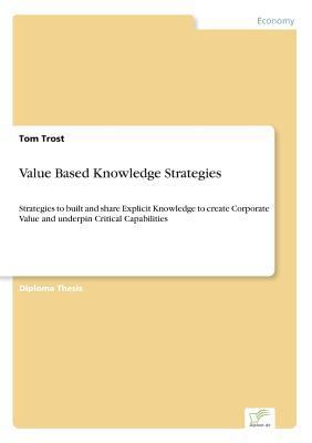 Value Based Knowledge Strategies: Strategies to... 3838664647 Book Cover