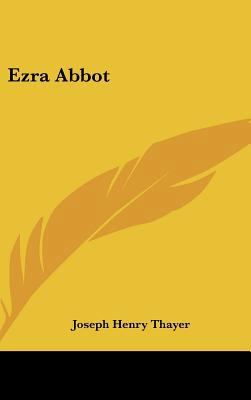 Ezra Abbot 1161679367 Book Cover