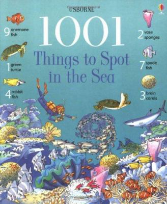 1001 Things to Spot in the Sea 0746052081 Book Cover