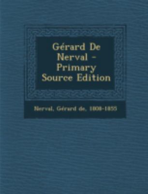 Gerard de Nerval [French] 129346449X Book Cover