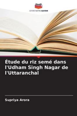 Étude du riz semé dans l'Udham Singh Nagar de l... [French] 6208699002 Book Cover