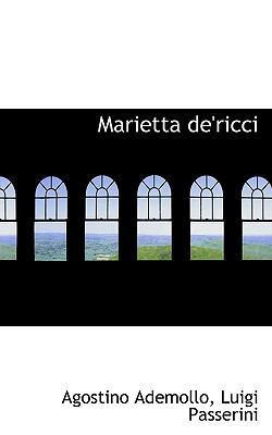 Marietta de'Ricci [Italian] 1117316408 Book Cover