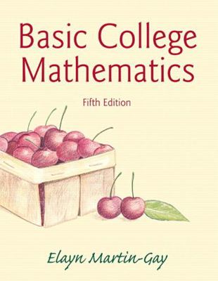Basic College Mathematics 0321950976 Book Cover