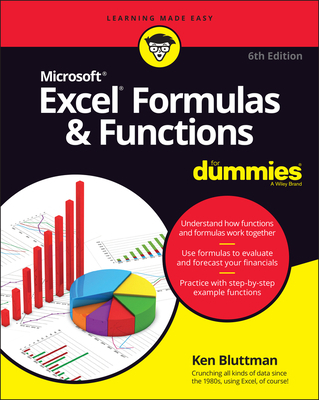 Excel Formulas & Functions for Dummies 1119839114 Book Cover
