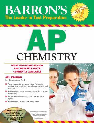 Barron's AP Chemistry [With CDROM] 1438071280 Book Cover