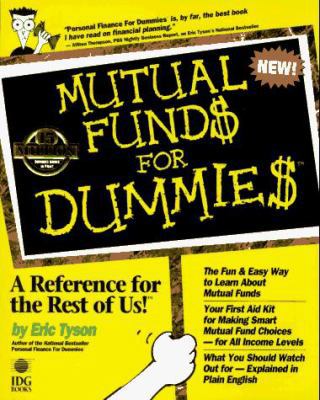 Mutual Funds for Dummies 1568842260 Book Cover