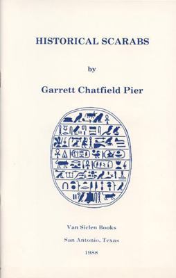 Historical Scarabs 0933175205 Book Cover