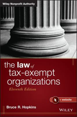 The Law of Tax-Exempt Organizations 1118873696 Book Cover