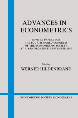 Advances in Econometrics 0521312671 Book Cover