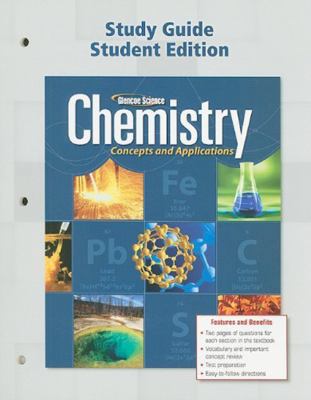 Chemistry: Concepts & Applications, Study Guide... 0078908000 Book Cover