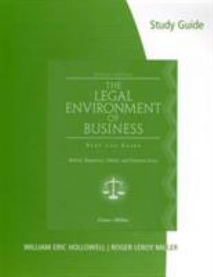 Study Guide for Cross/Miller's the Legal Enviro... 053846979X Book Cover