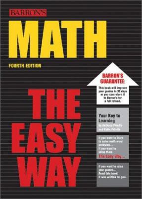 Math the Easy Way (Barron's Easy Series) 0764120115 Book Cover