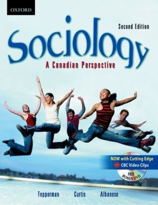 Sociology: A Canadian Perspective [With DVD] 0195433602 Book Cover