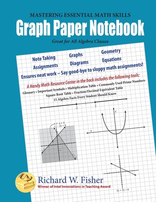 Graph Paper Notebook - Algebra: Great for All A... 1733501886 Book Cover